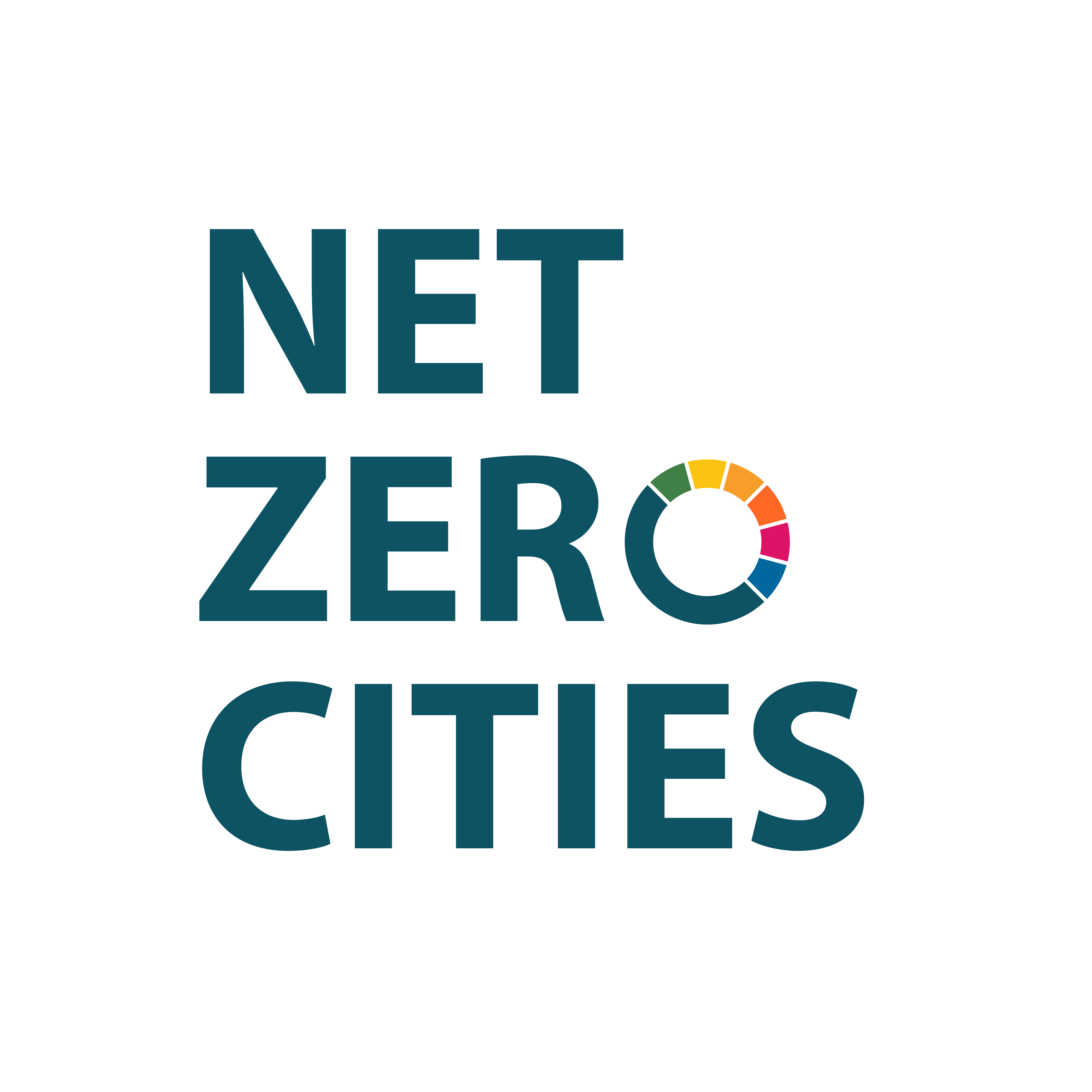 Logo, jossa lukee: NetZeroCities.